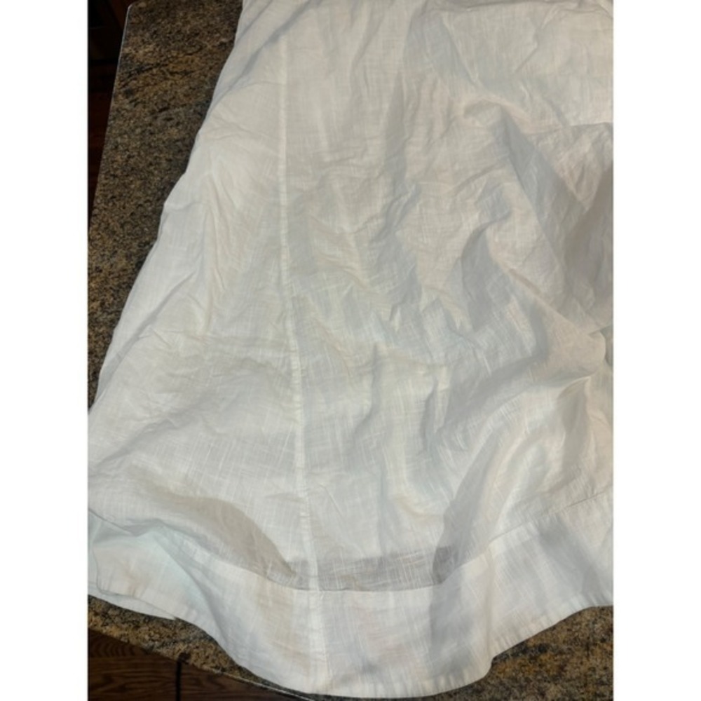 NWT FREE PEOPLE L DAYBREAK LACE EMBROIDERED EYELET MIDI DRESS WHITE COTTAGECORE - Picture 8 of 13
